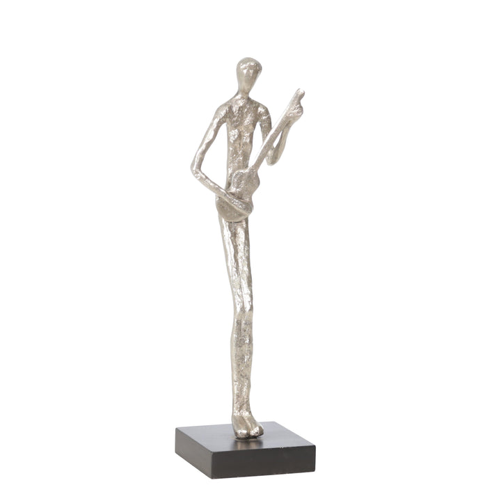 ALUMINUM 15.75" GUITAR MUSICIAN