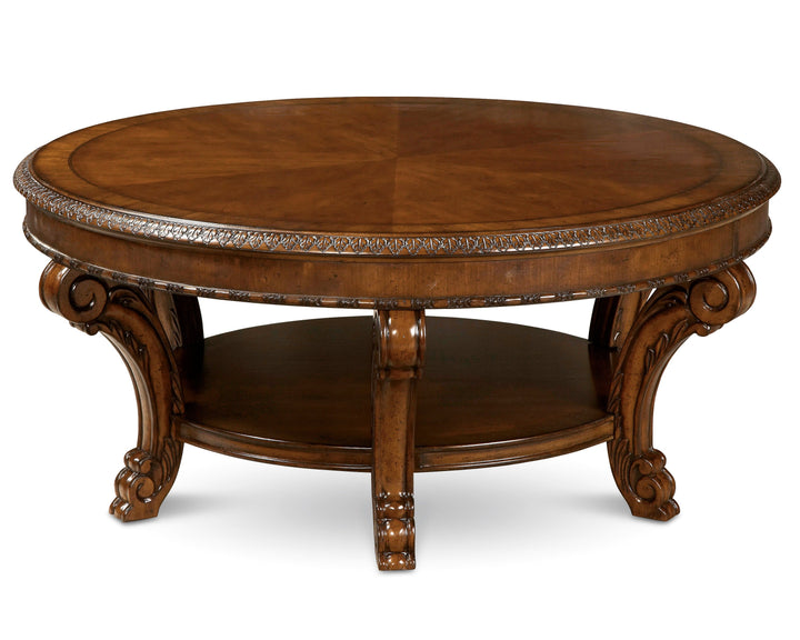 Old World - Round Cocktail Table ( 111x111 )