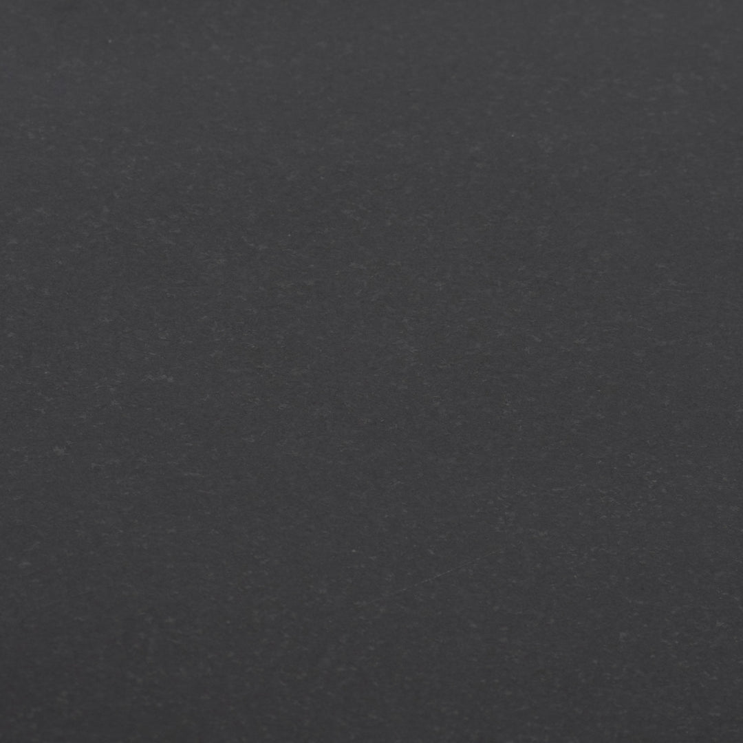 22" 4-LEGGED ACCENT TABLE, BLACK MARBLE, NICKEL