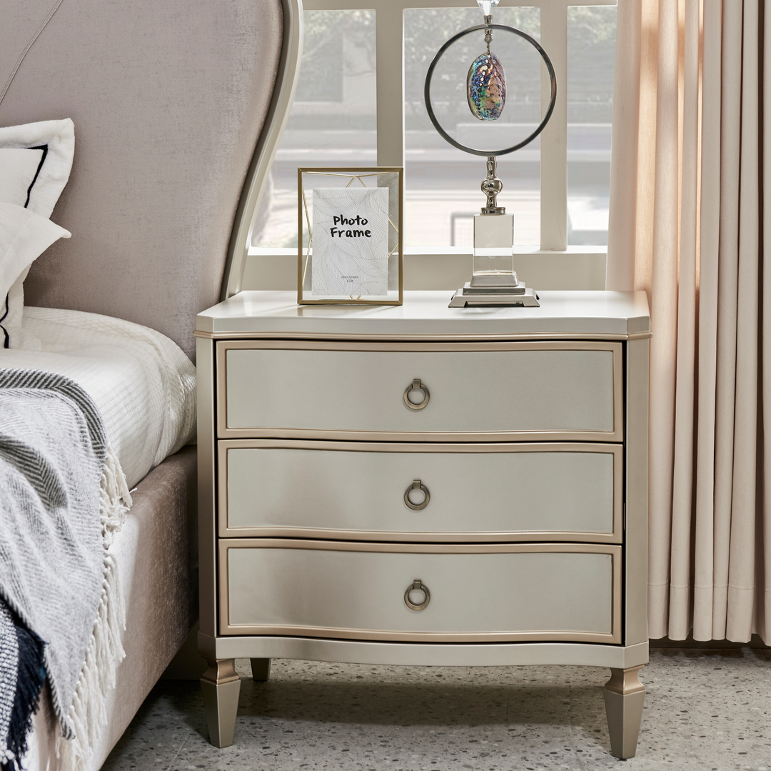 Alice King Bedroom with Two Free Gift GLASS TABLE LAMP