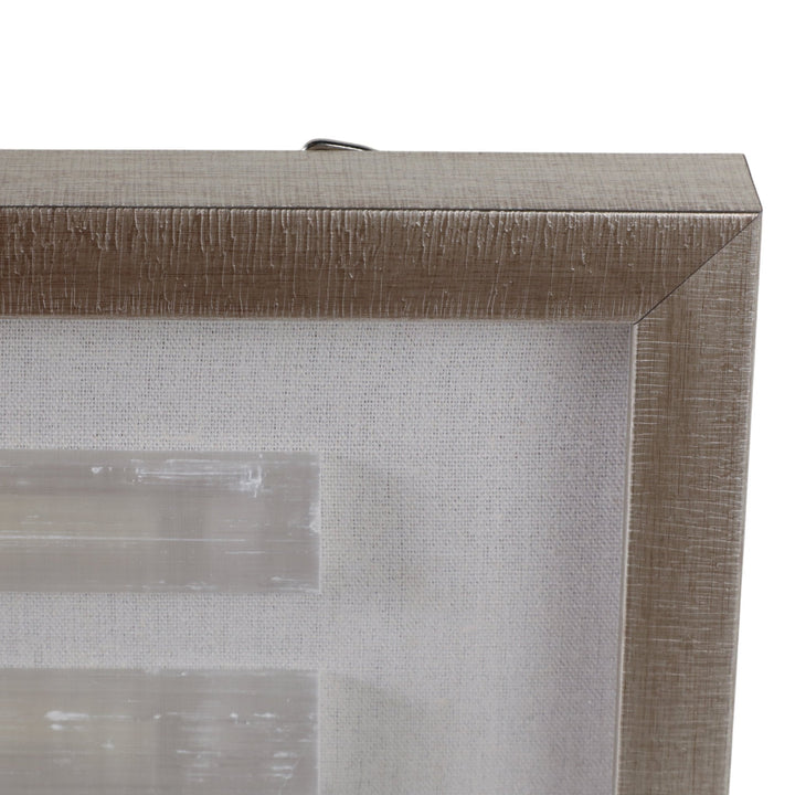 14X20 SORUS SELENITE STONE SHADOWBOX ART