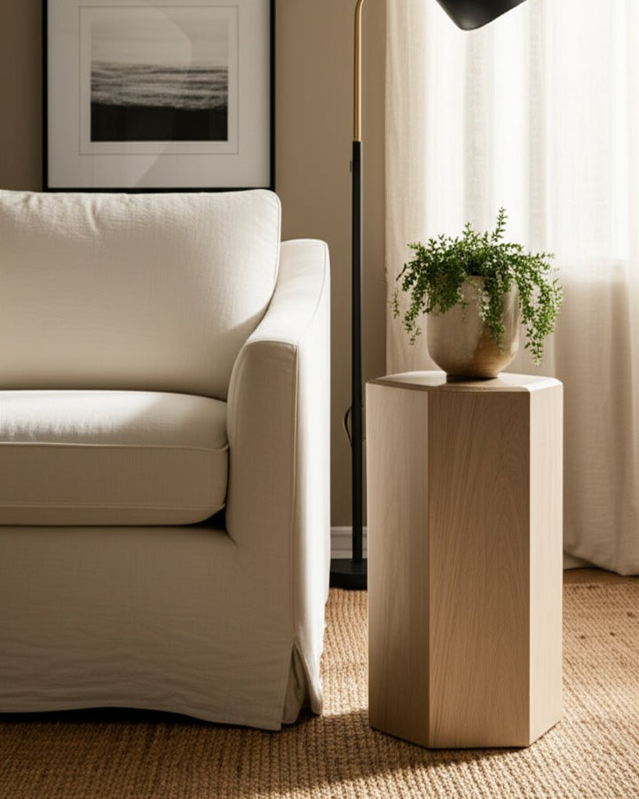 14X24" NOVUS SMALL WOOD PEDESTAL