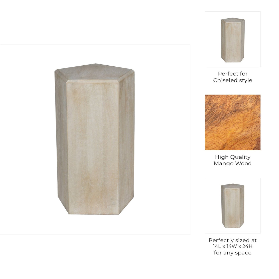 14X24" NOVUS SMALL WOOD PEDESTAL