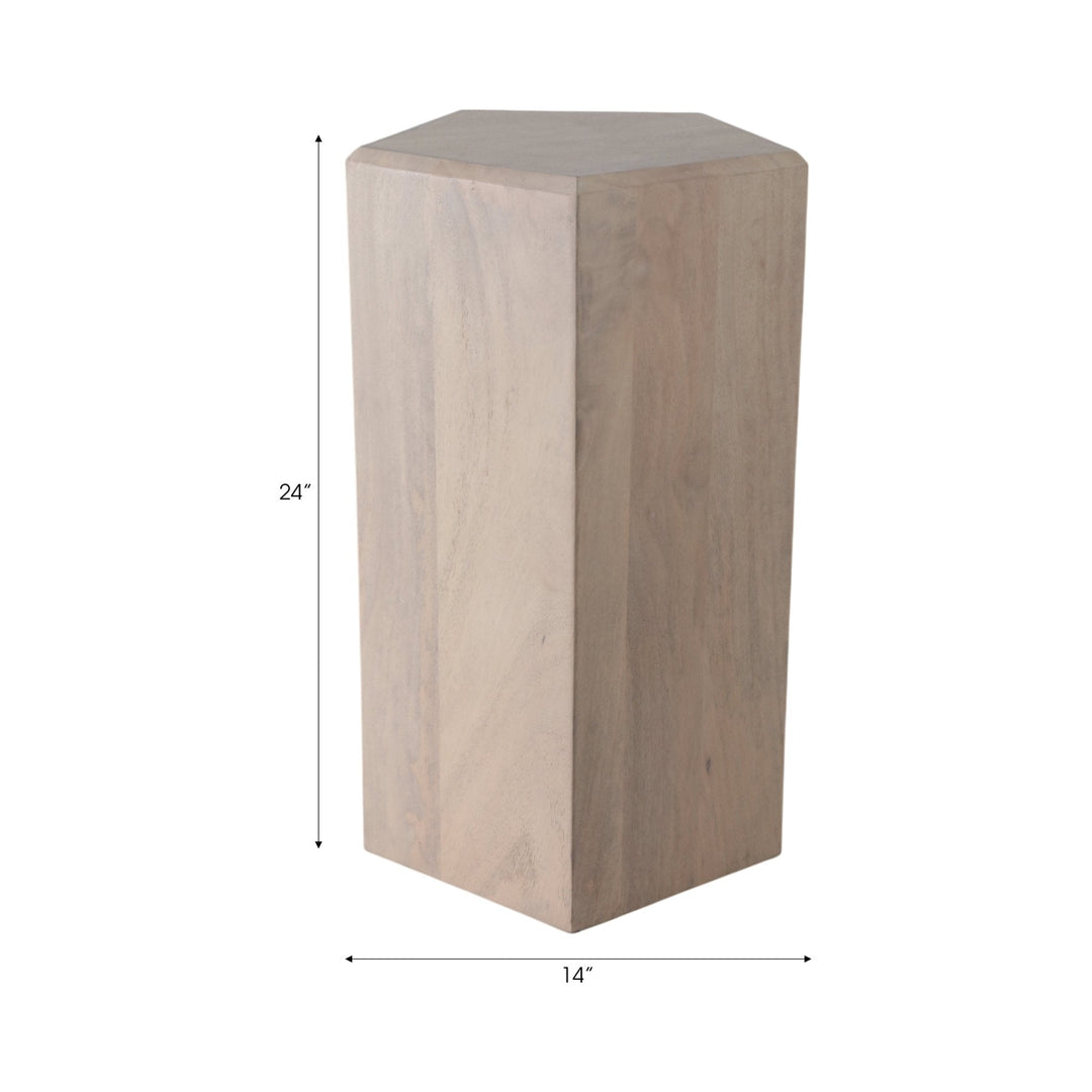 14X24" NOVUS SMALL WOOD PEDESTAL