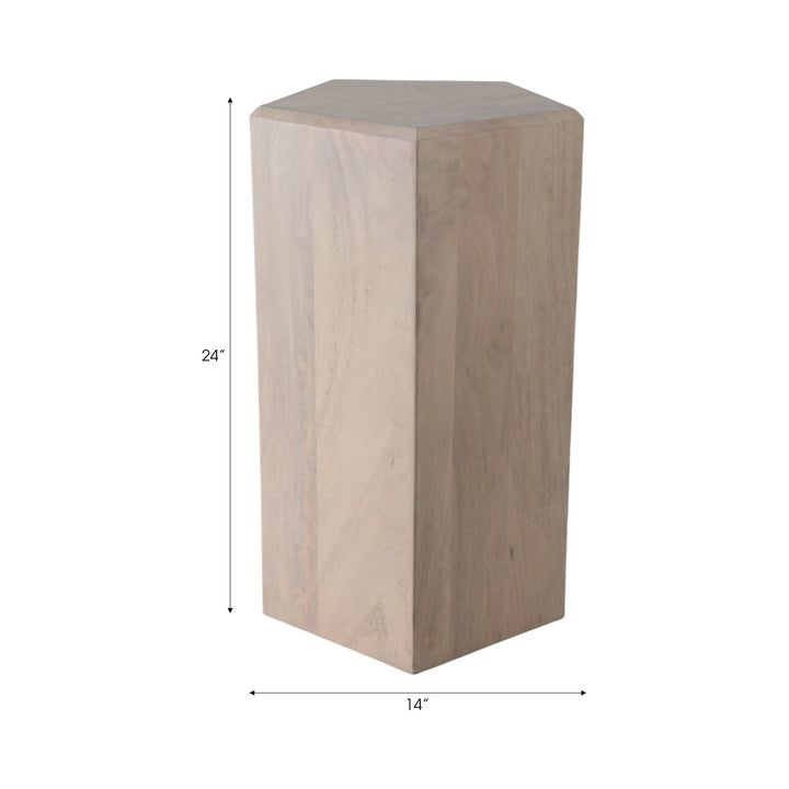 14X24" NOVUS SMALL WOOD PEDESTAL