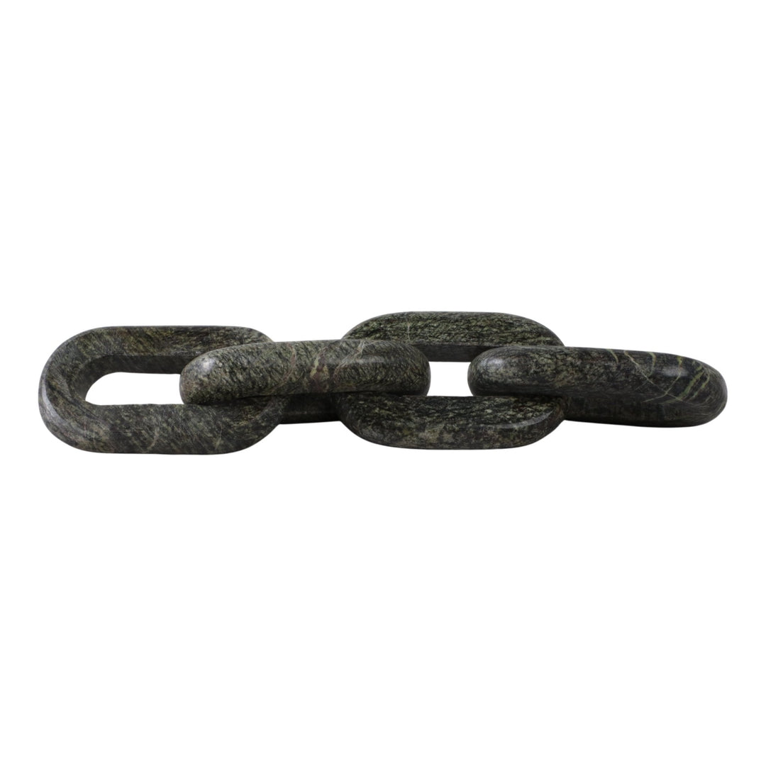 14X3" 4-LINK MARBLE CHAIN, FOREST GREEN