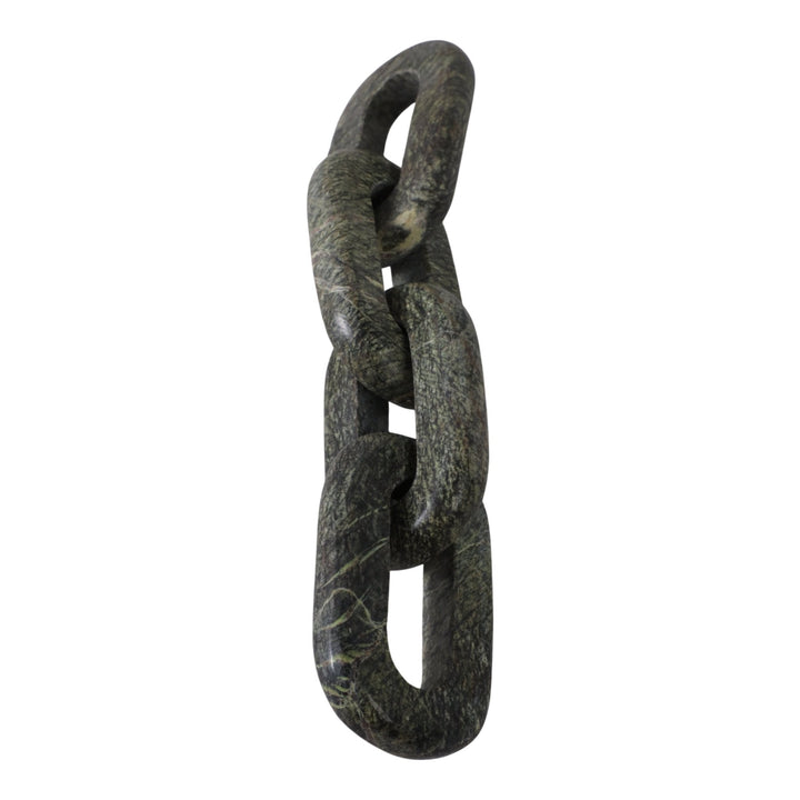 14X3" 4-LINK MARBLE CHAIN, FOREST GREEN