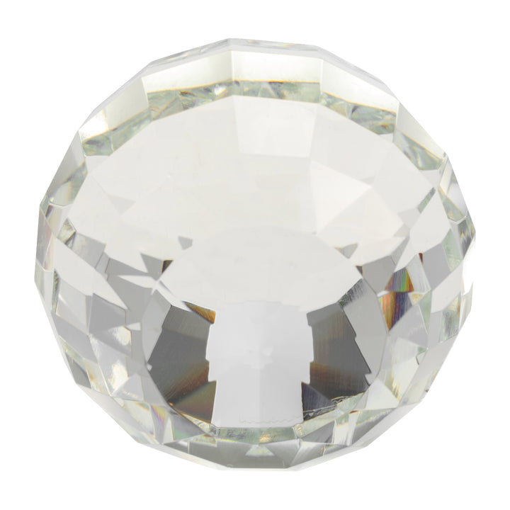 CRYSTAL 3" ORB, CLEAR