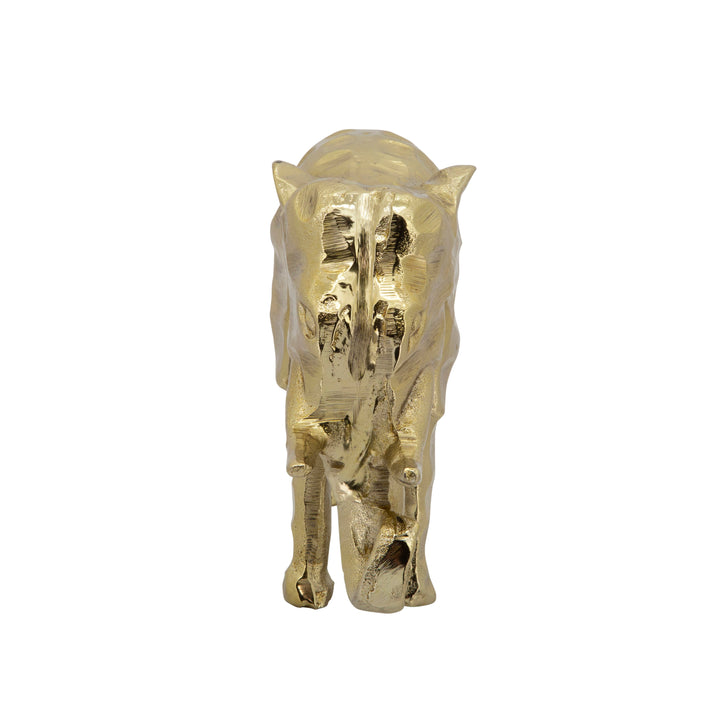 METAL 11" ELEPHANT, GOLD