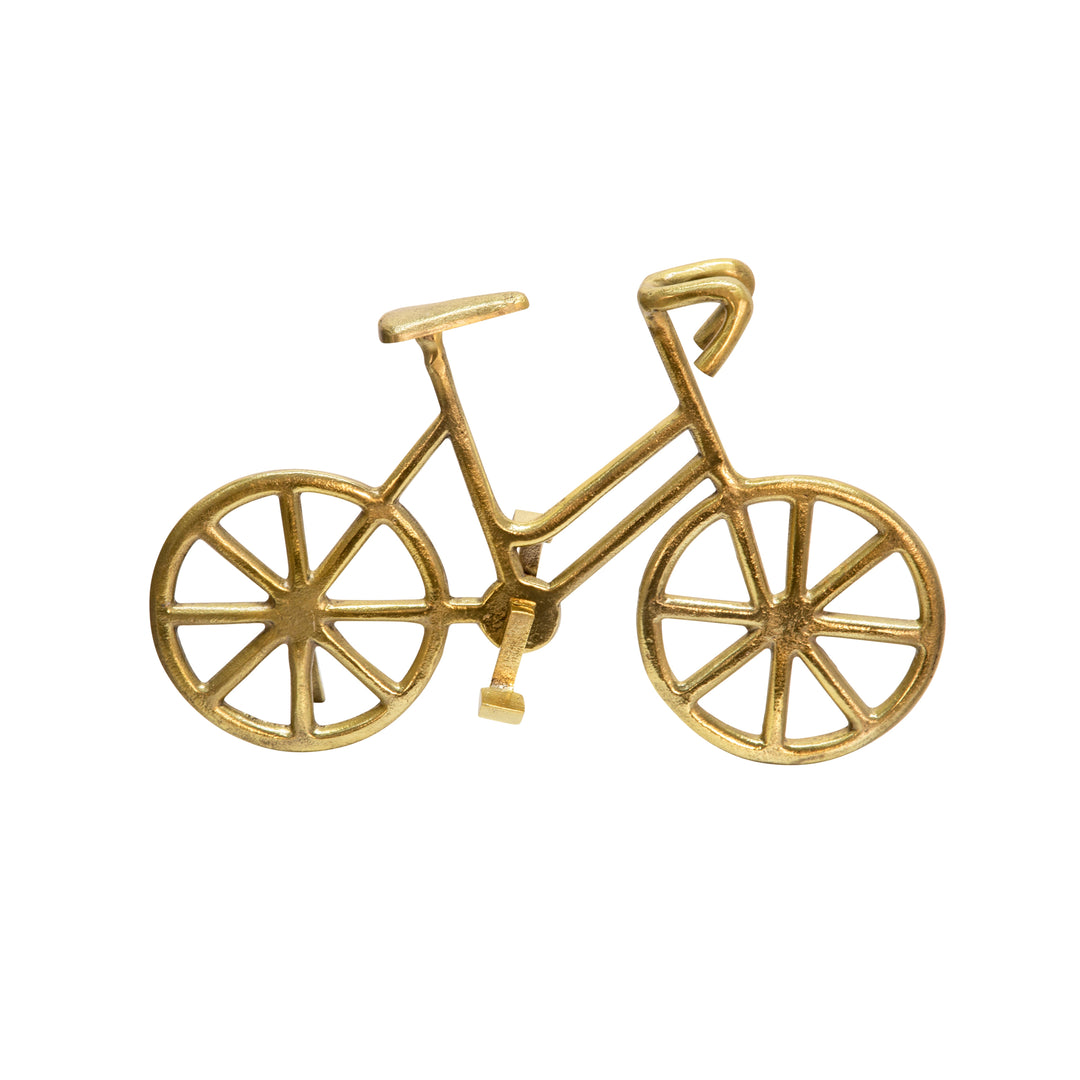 9" METAL BICYCLE, GOLD