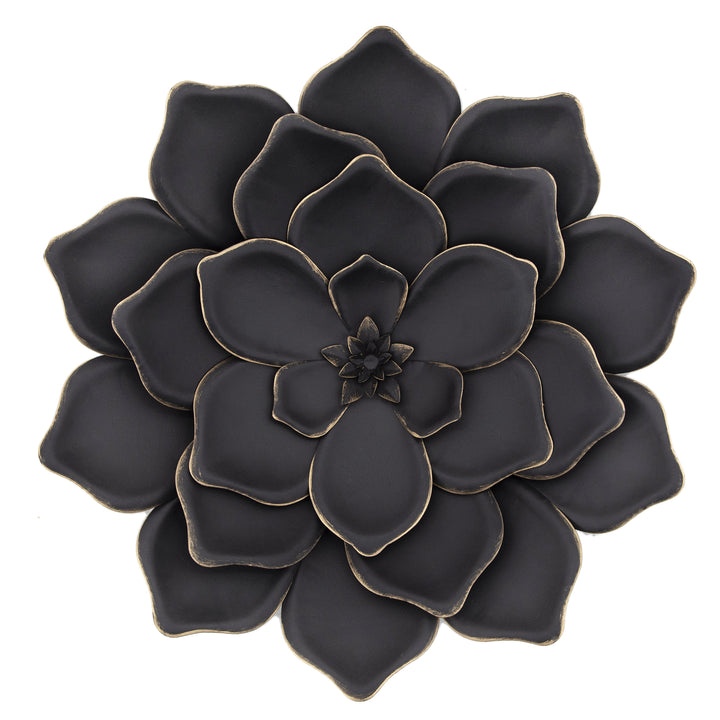 METAL 20" MULTI-LAYER FLOWER WALL DE