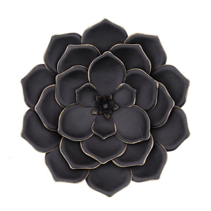 METAL 17" MULTI-LAYER FLOWER WALL DE