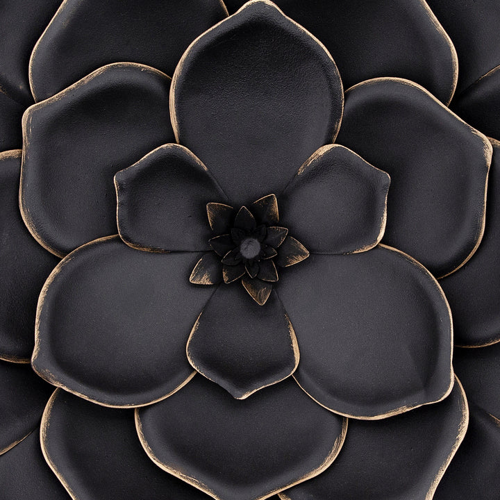 METAL 17" MULTI-LAYER FLOWER WALL DE