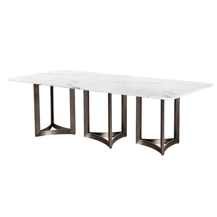 Alexa Marble Top Dining Table