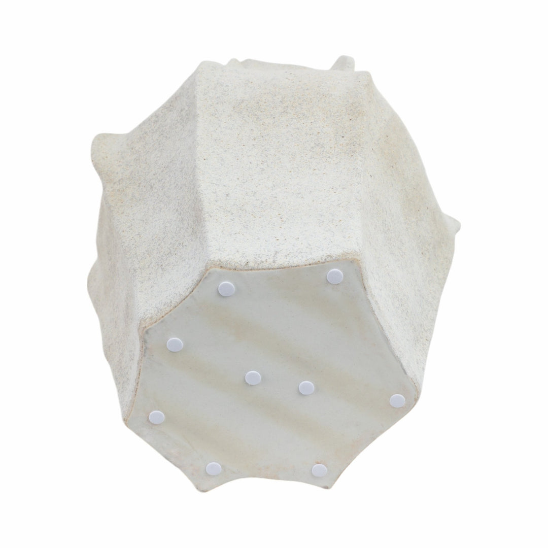 15"DELRIO SMALL PORCELAIN VASE, GRAY