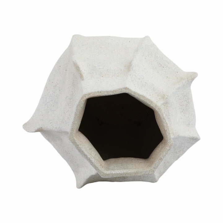 15"DELRIO SMALL PORCELAIN VASE, GRAY
