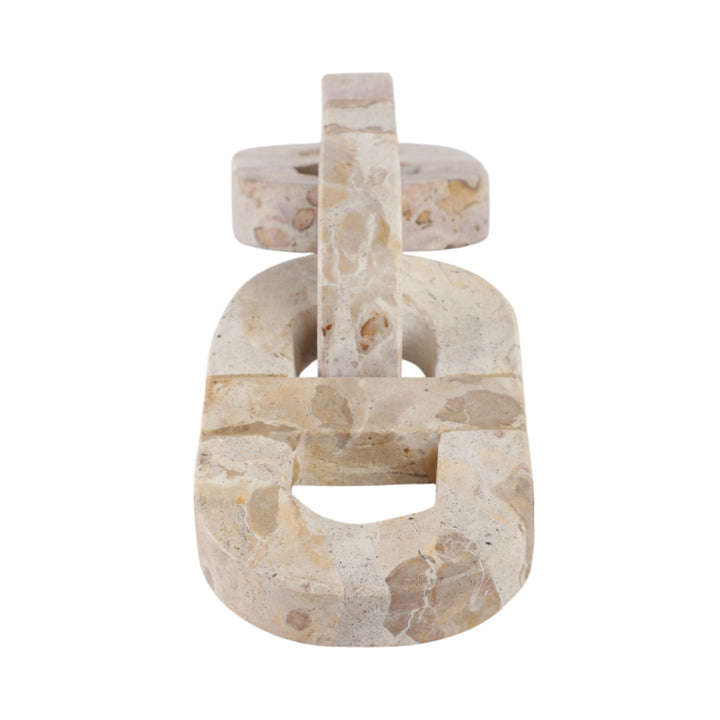 16" Pompano Beige Marble Chain
