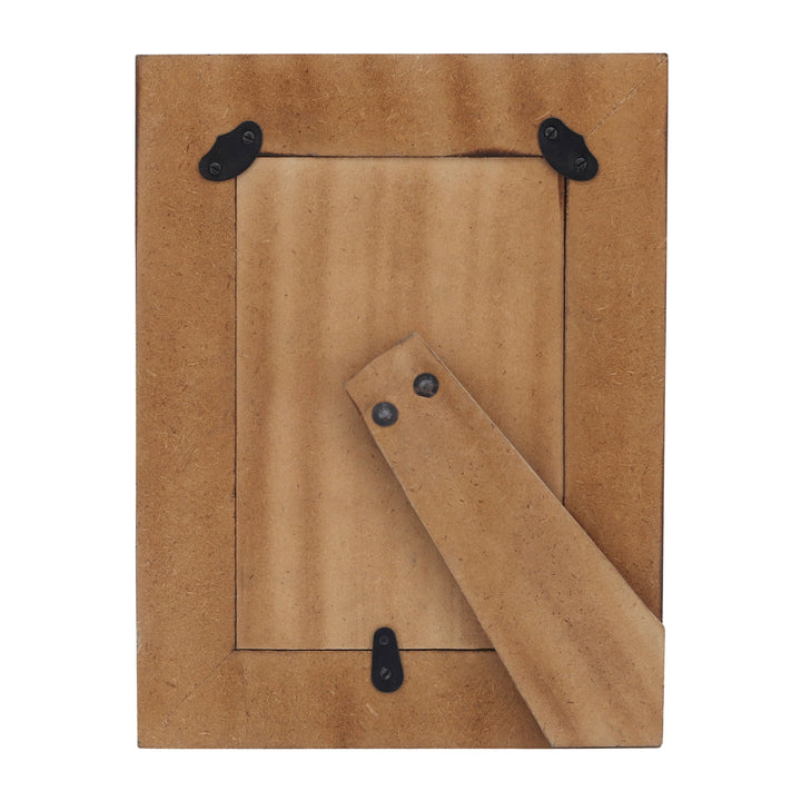 Resin, 4X6 Capiz Design Photo Frame, Silver