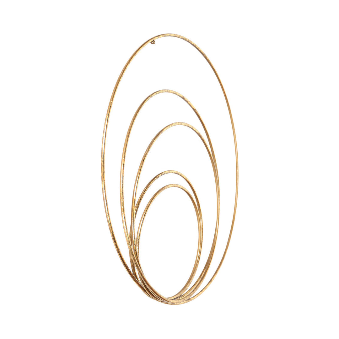 Orbit Gold Wall Sculpture Small