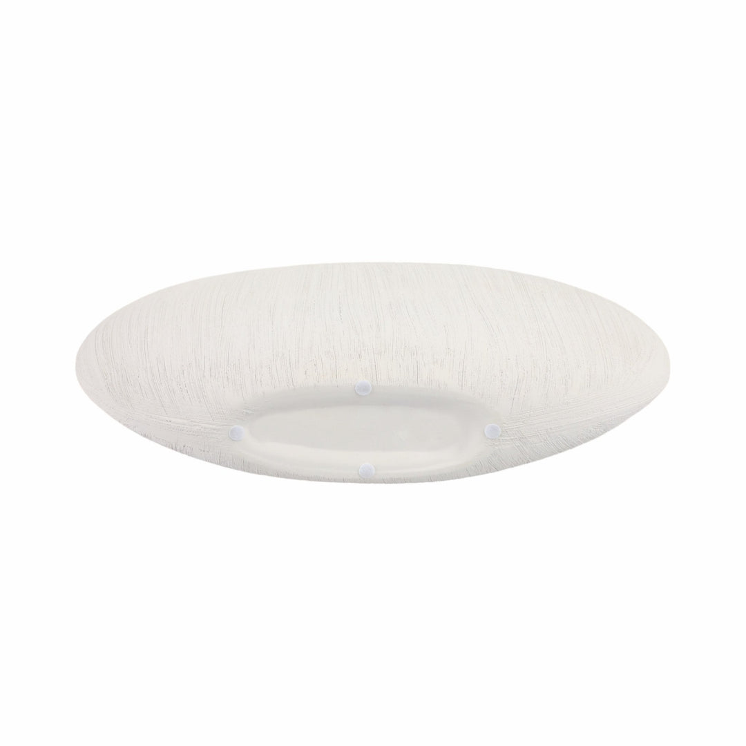 16x11" Cascais Small White Portugal Vase