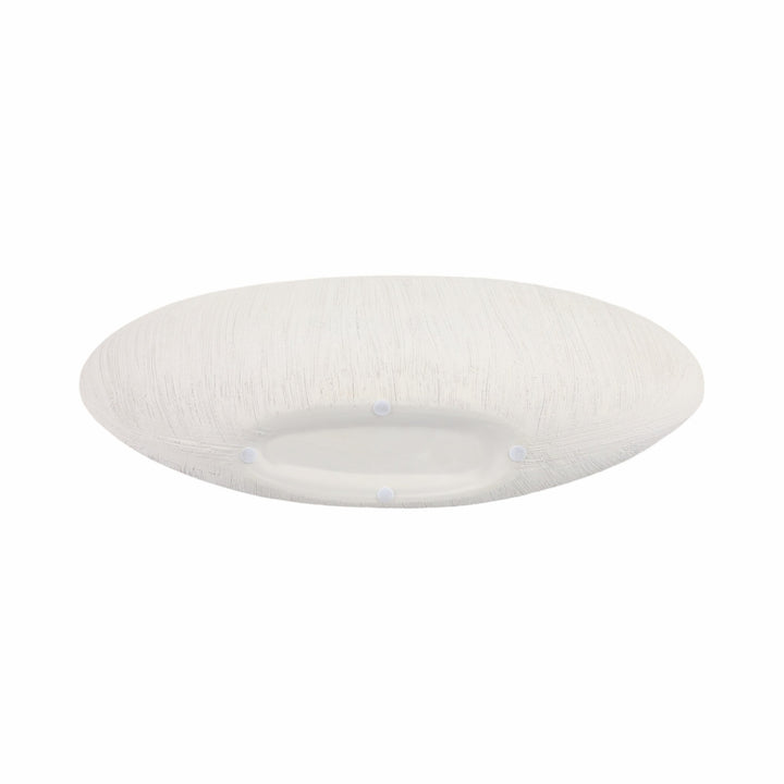 16x11" Cascais Small White Portugal Vase