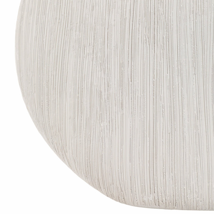 16x15" Cascais Large White Portugal Vase