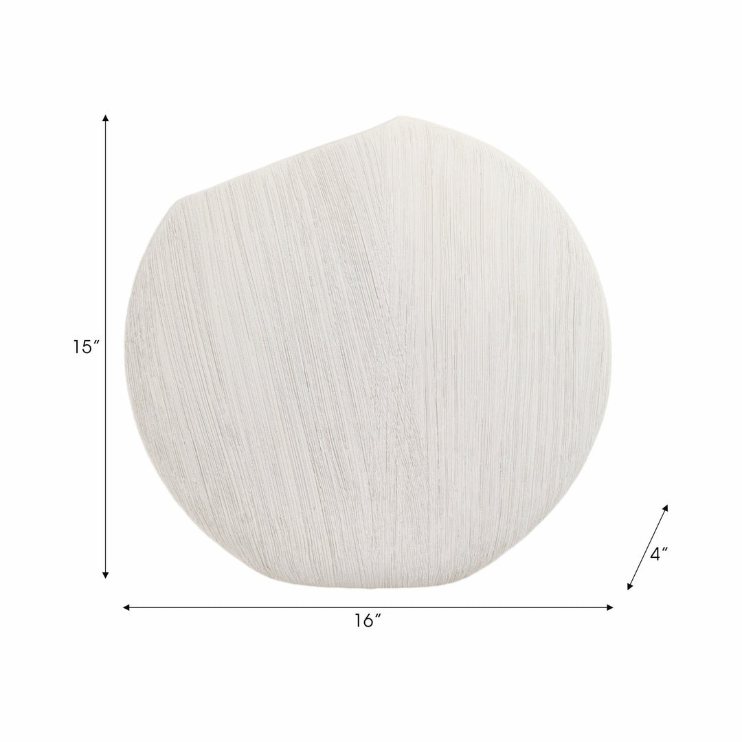 16x15" Cascais Large White Portugal Vase