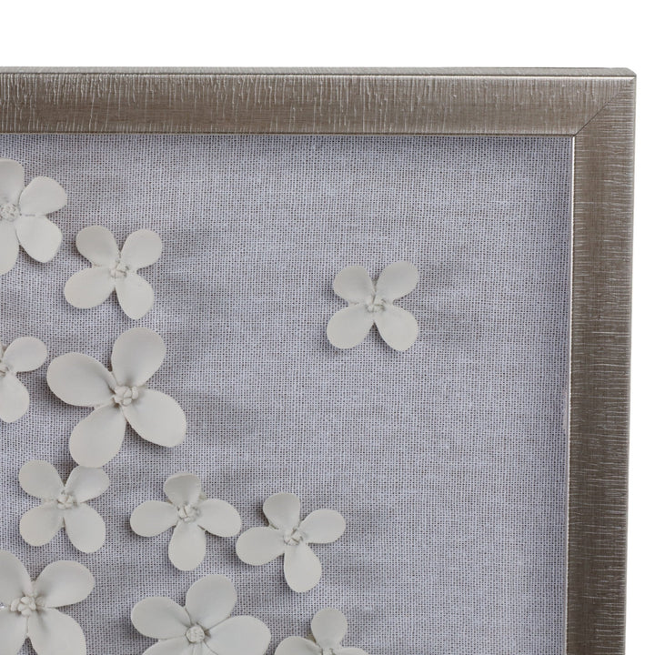 16X42 CHARNEY DIMENSIONAL FLOWER SHADOWBOX ART