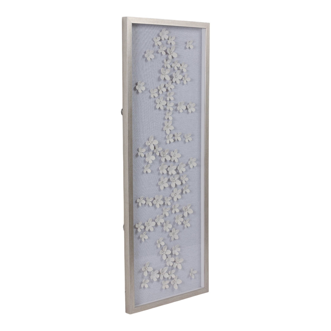 16X42 CHARNEY DIMENSIONAL FLOWER SHADOWBOX ART