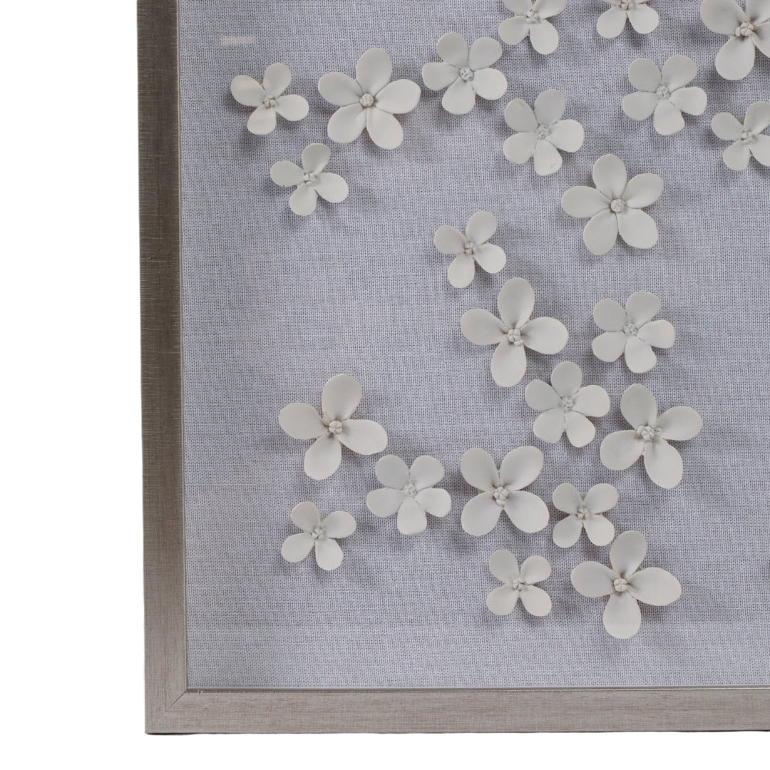 16X42 CHARNEY DIMENSIONAL FLOWER SHADOWBOX ART