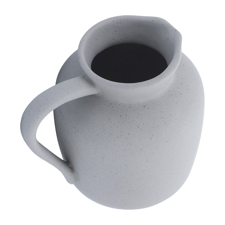 Cer, 5" Pitcher Vase, Gray