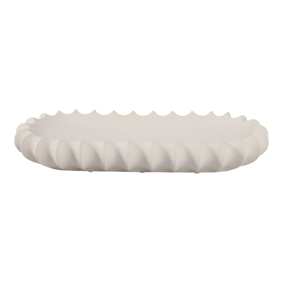 18" Tivia Ceramic Tray