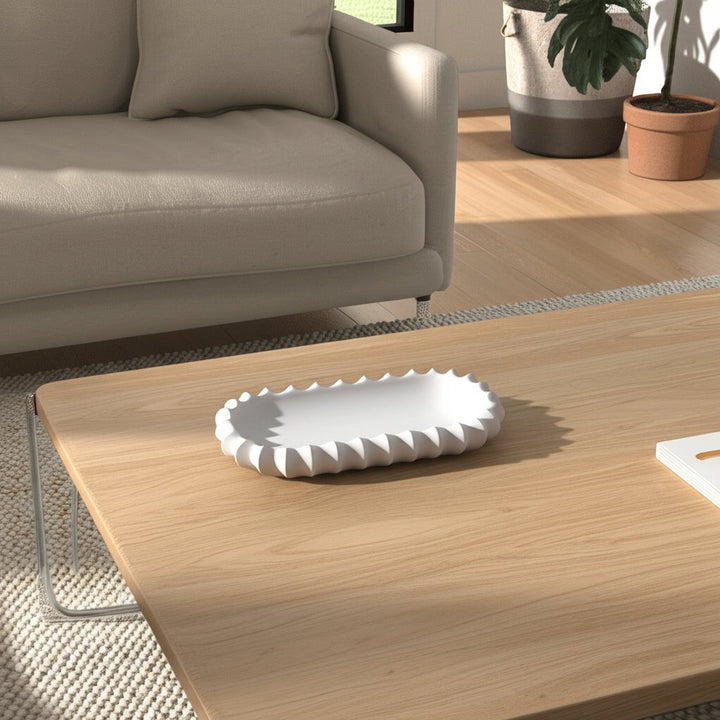 18" Tivia Ceramic Tray