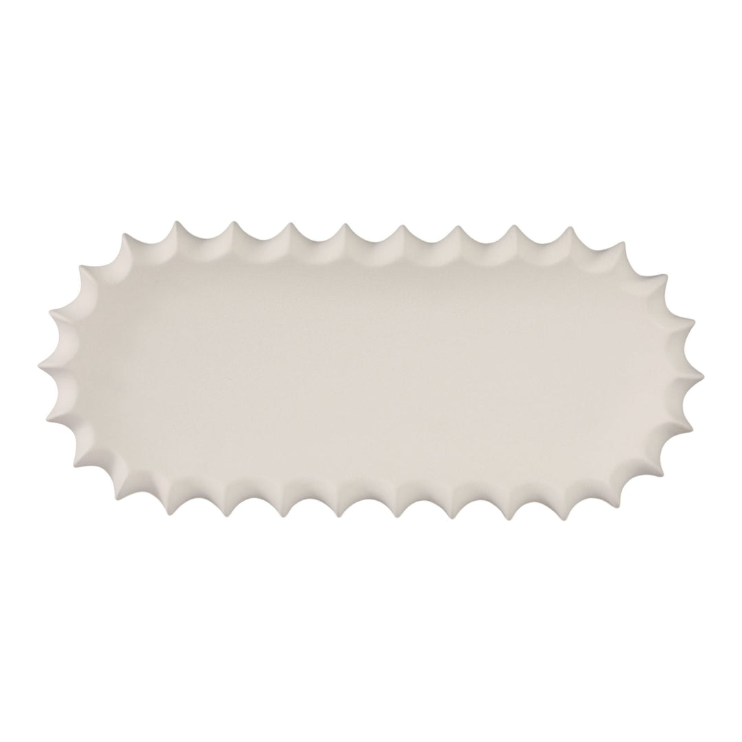18" Tivia Ceramic Tray