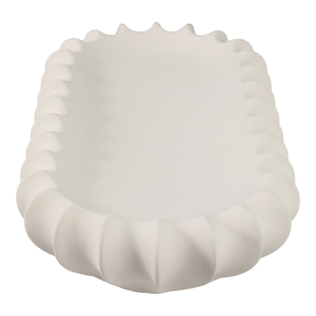 18" Tivia Ceramic Tray