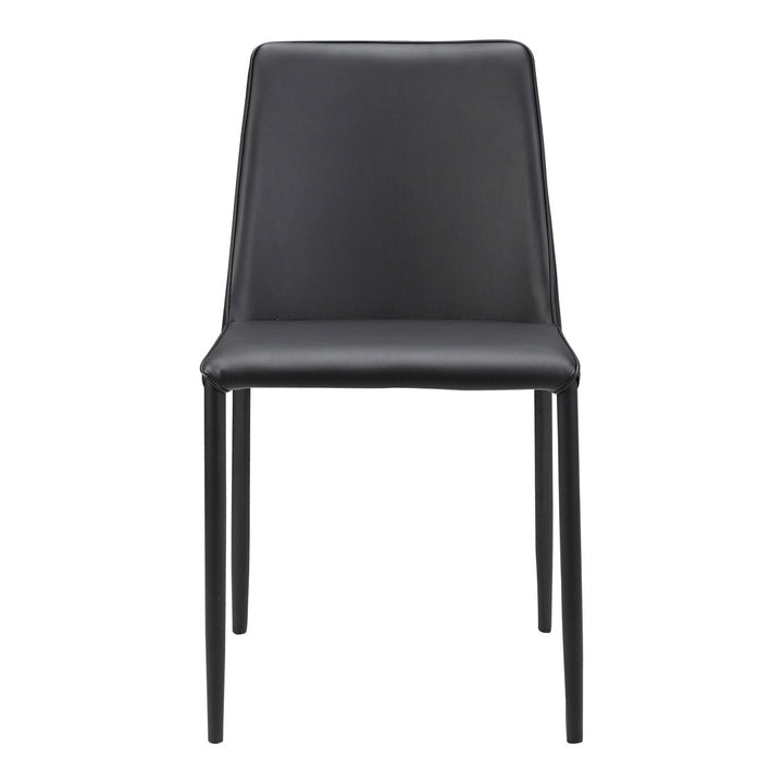 Nora Dining Chair Black Vegan Leather