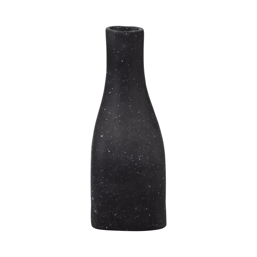 ECOMIX, 10" TRENDY VASE, BLACK