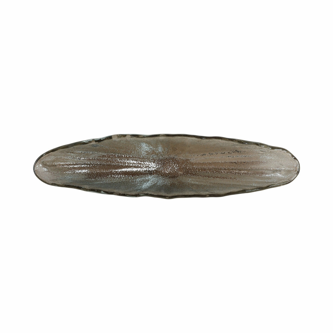 19" Salerno Small Itlalian Art Glass Tray