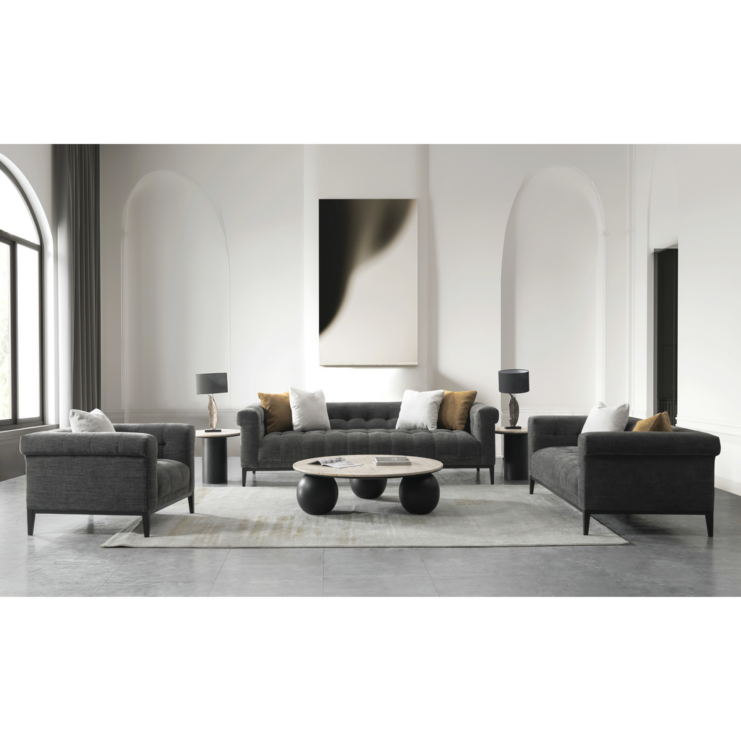 María Charcoal Sofa W238