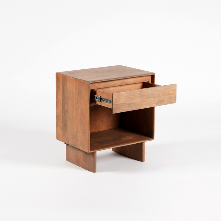 Mango wood night stand