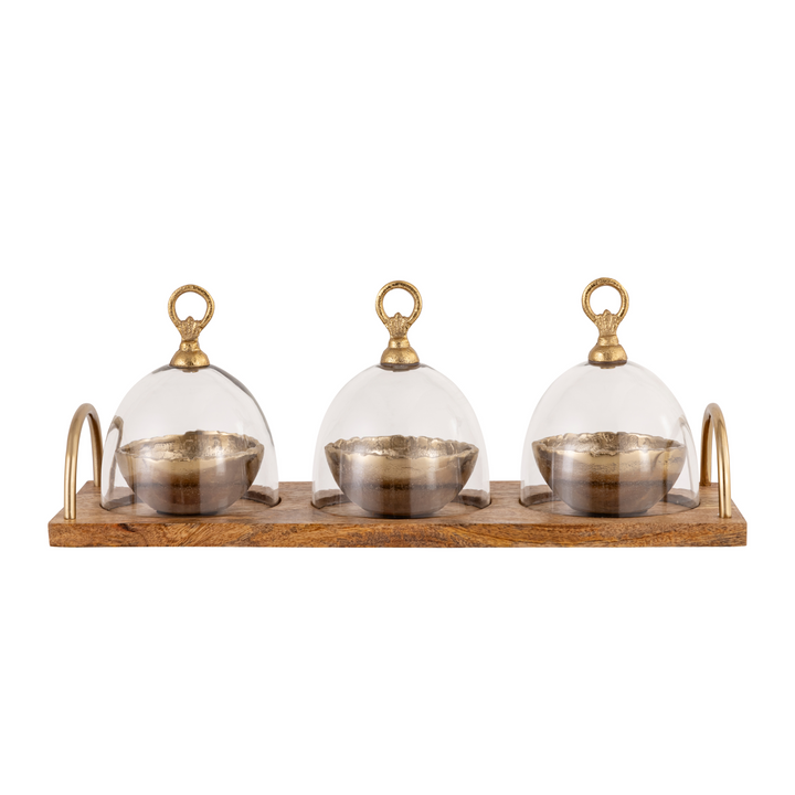 Golden Nest Serving Set