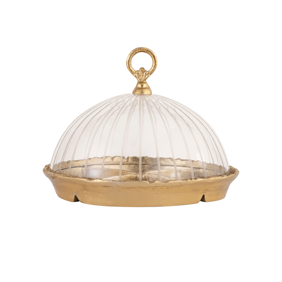 Brass Bell Bowl with Cover