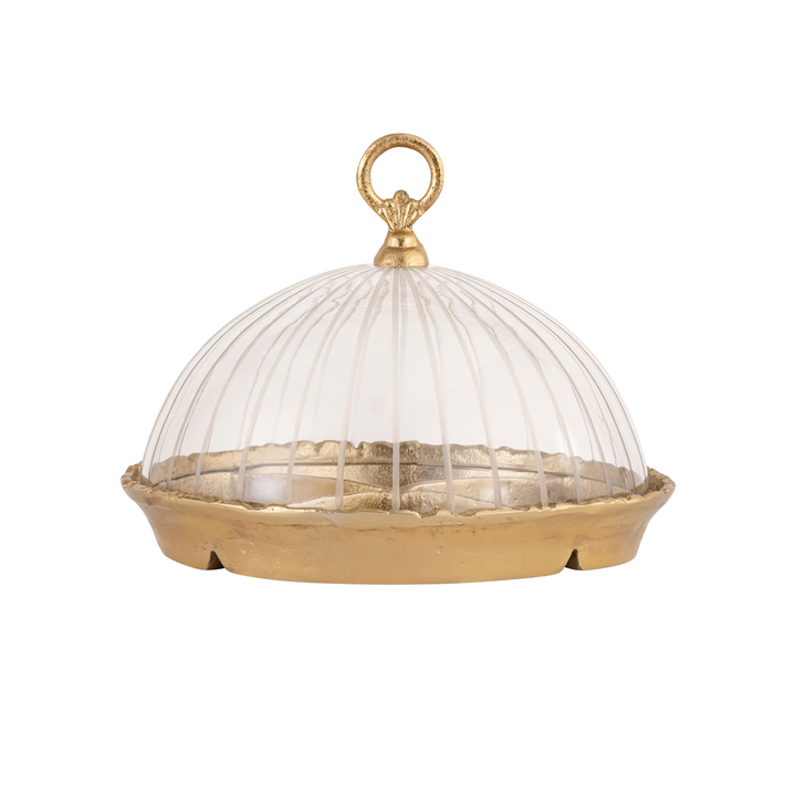 Brass Bell Bowl with Cover