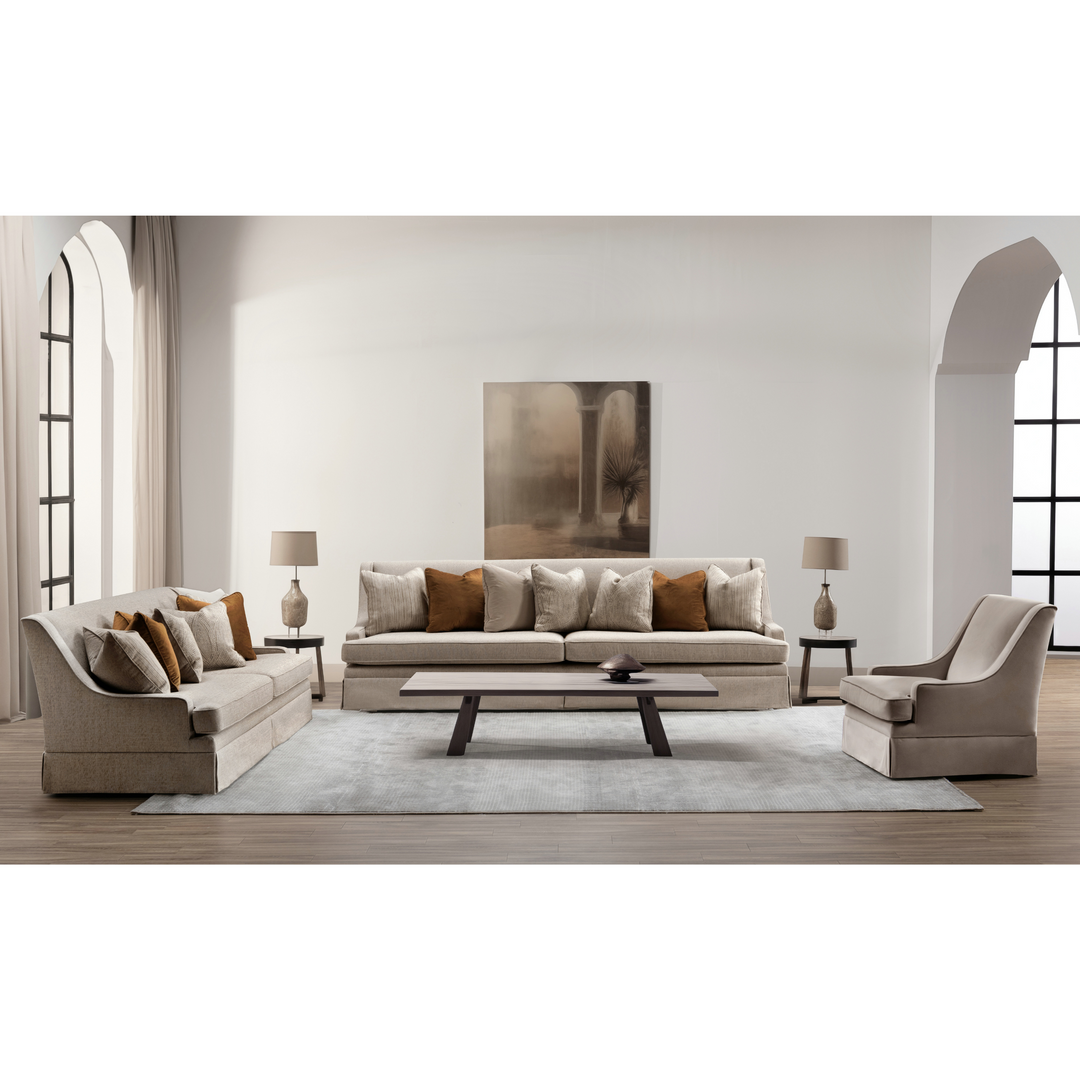 Anabelle Beige Sofa (220cm)