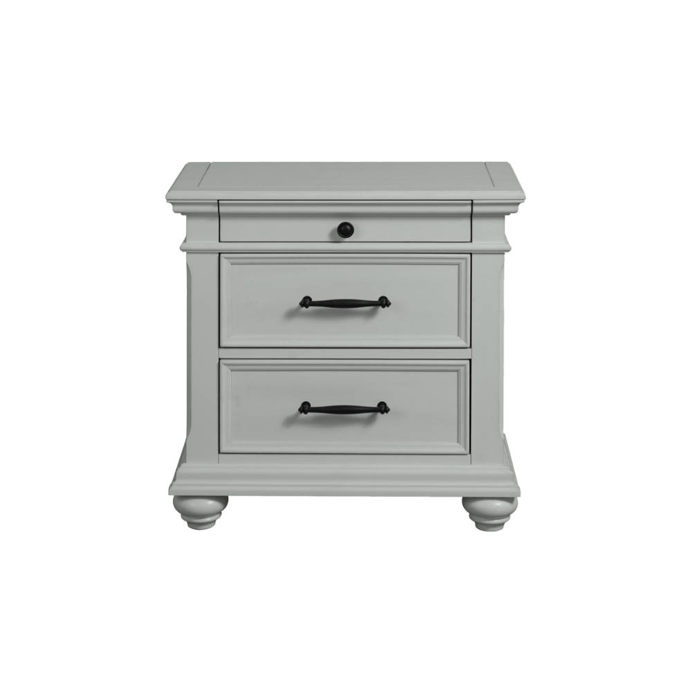 Slater Grey Nightstand