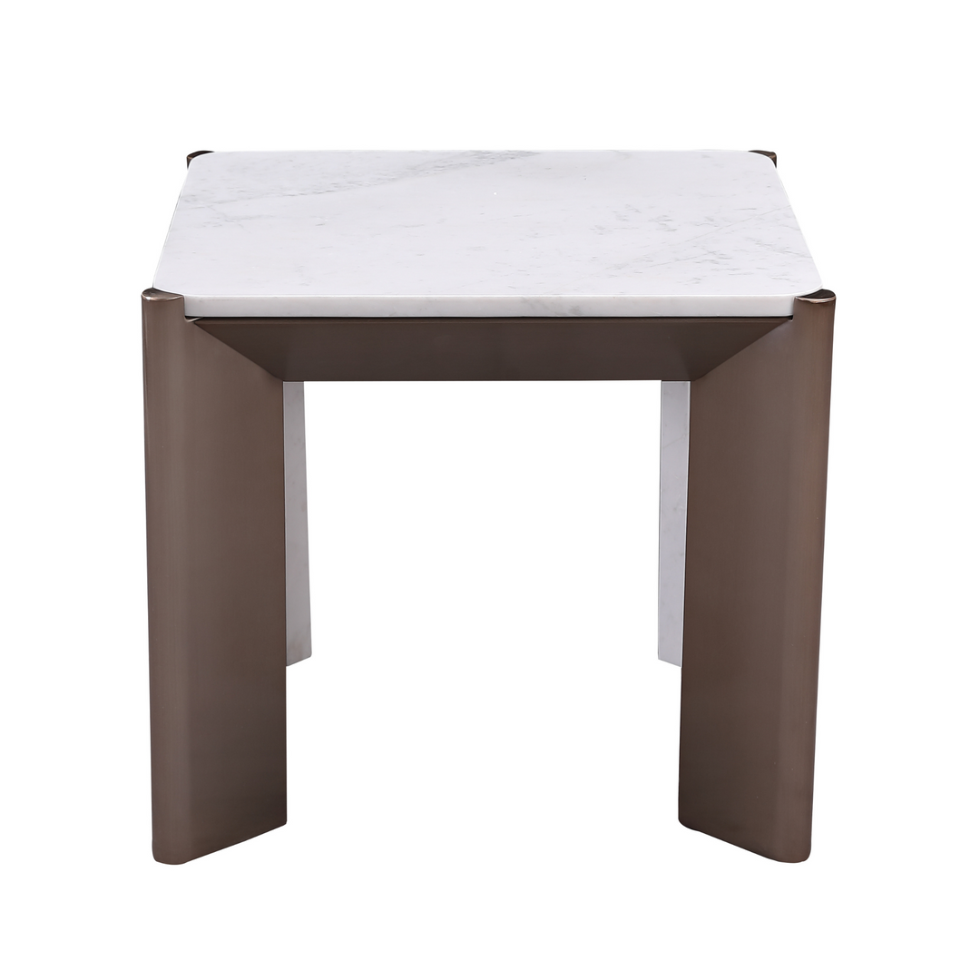 Marble Majesty End Table