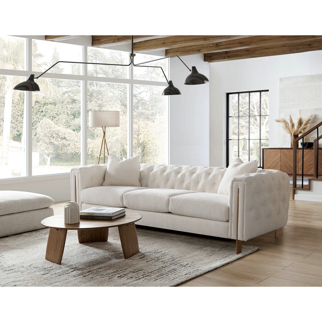 Sofia Beige Loveseat W182