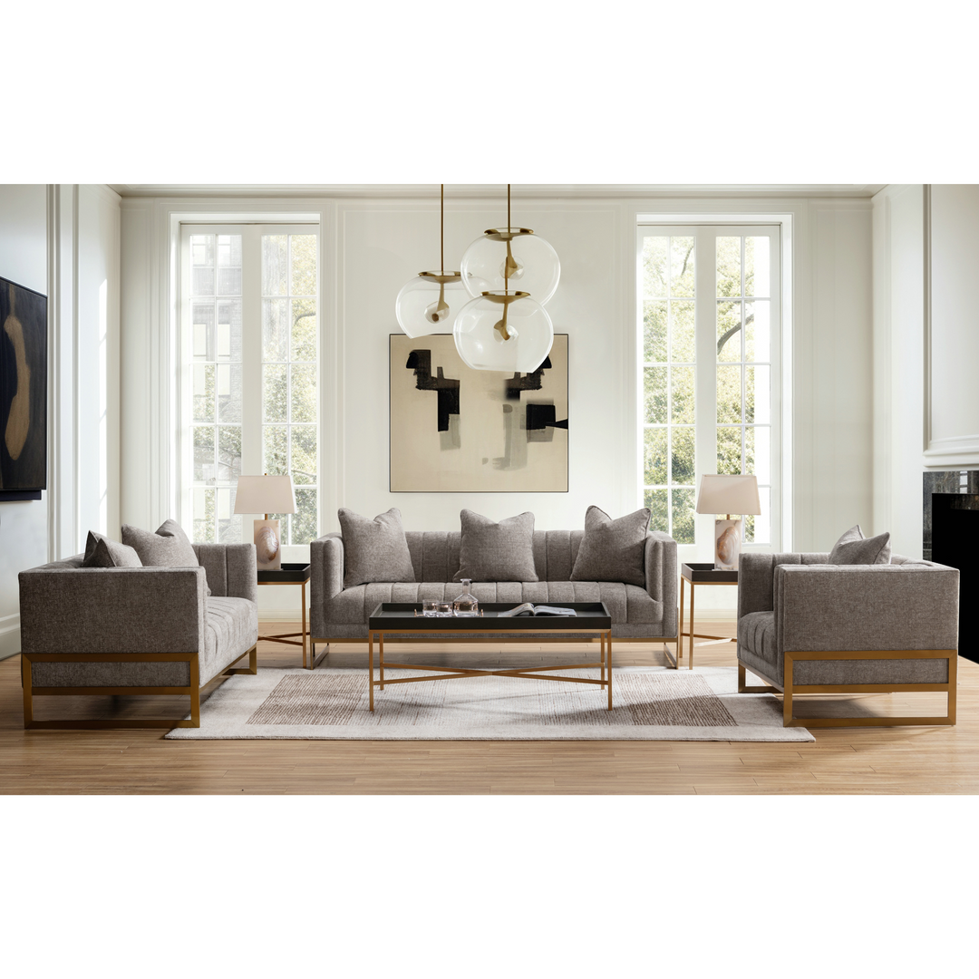 Francisco Brown Sofa W212