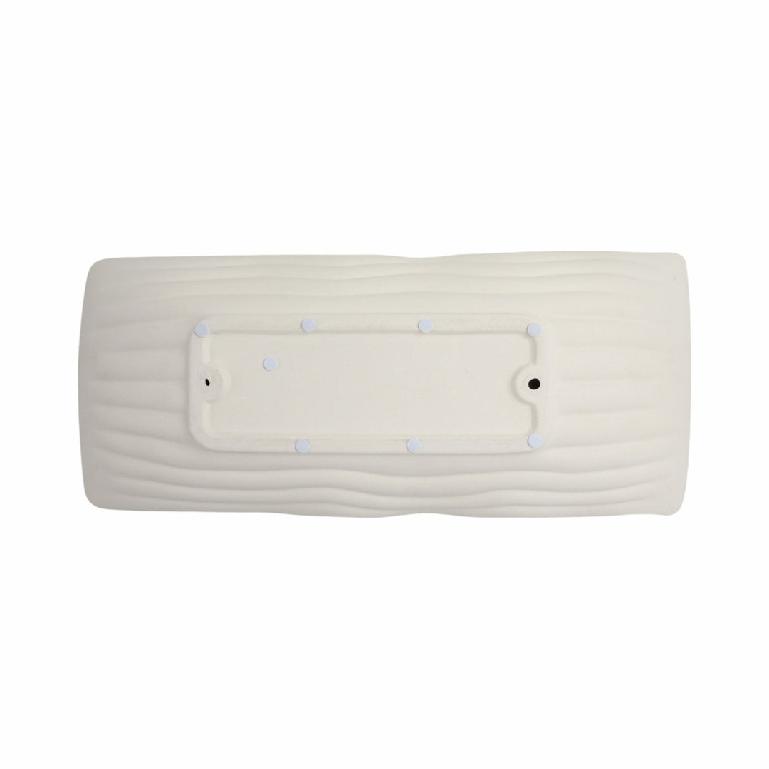 20" Chavelle Oversized Tray, Ivory