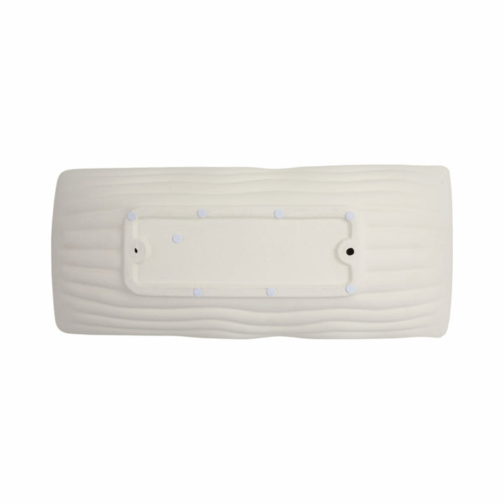 20" Chavelle Oversized Tray, Ivory